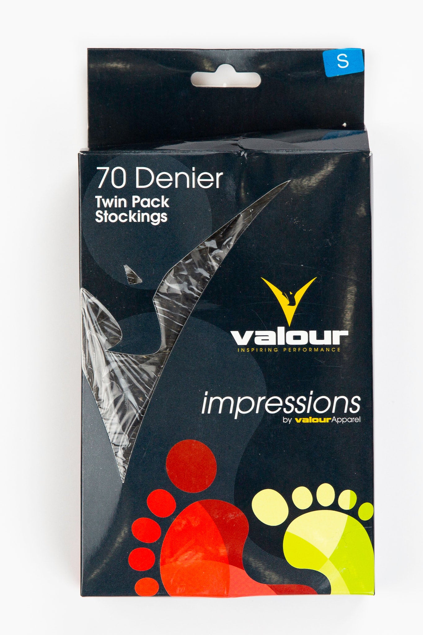Valour 70 Denier Impressions Stockings (2 pack) - Black